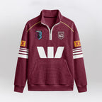 Queensland Rugby 2026 Munster Quarterzip Waffle Sweatshirt
