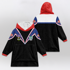 New Zealand 2001 Retro Unisex Blanket Hoodie
