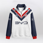 Roosters Quarterzip Waffle Sweatshirt