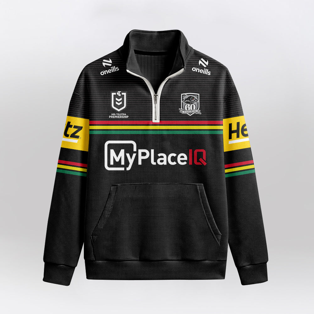 Penrith Quarterzip Waffle Sweatshirt