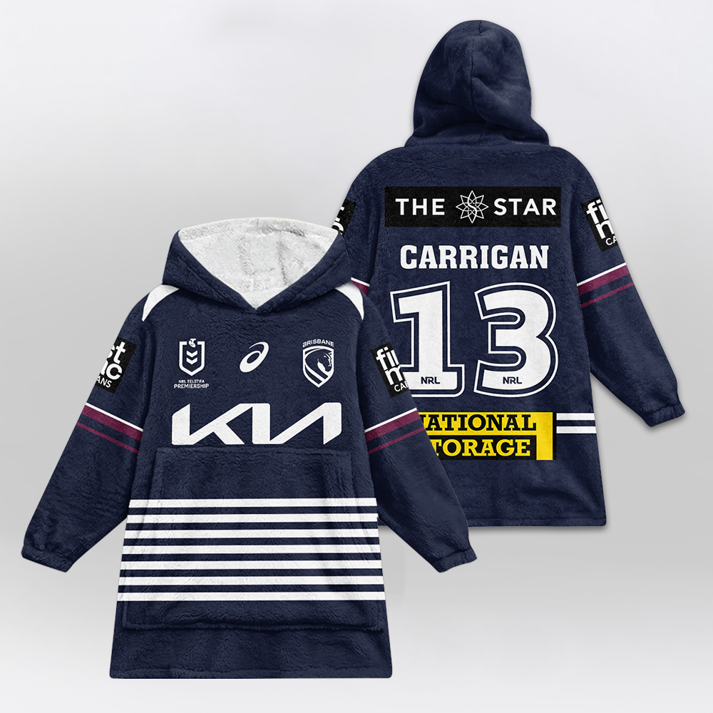 Brisbane Patrick Carrigan Unisex Blanket Hoodie
