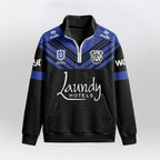 Bulldogs Quarterzip Waffle Sweatshirt