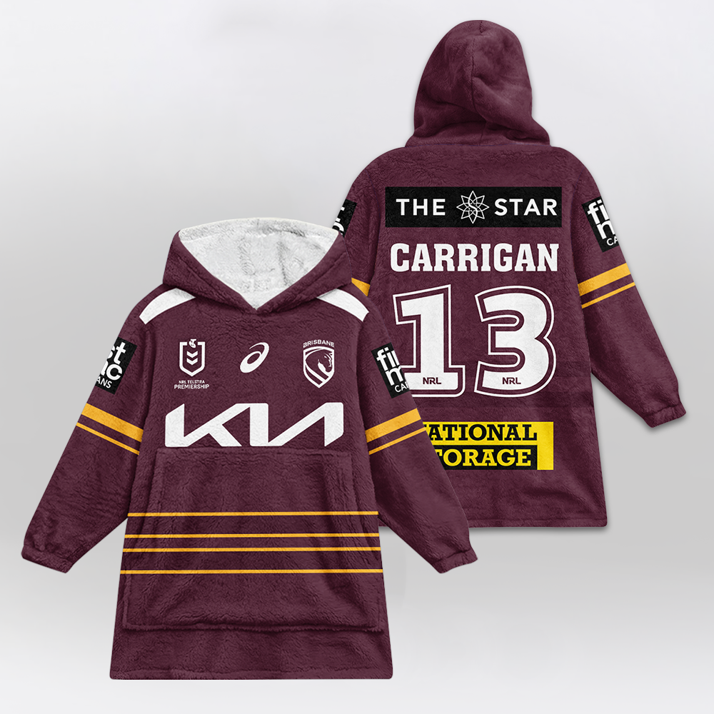 Brisbane Patrick Carrigan Unisex Blanket Hoodie