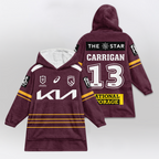 Brisbane Patrick Carrigan Unisex Blanket Hoodie