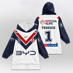 Sydney James Tedesco Unisex Away Blanket Hoodie