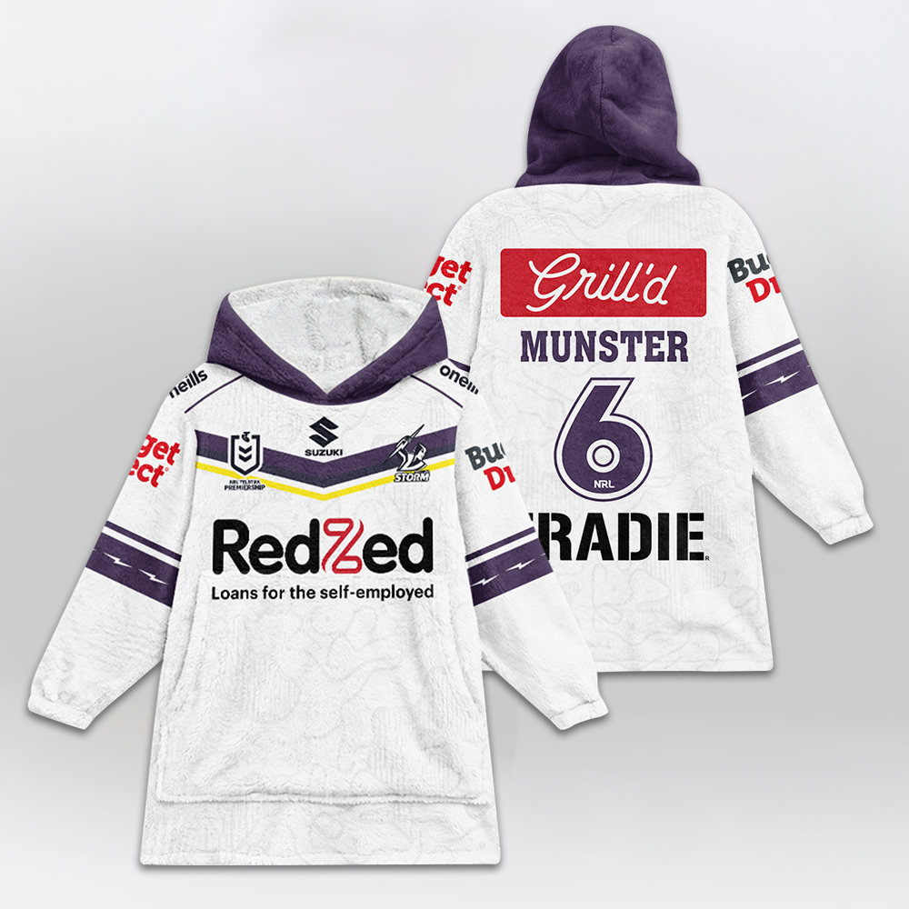 Melbourne Cameron Munster Unisex Away Blanket Hoodie