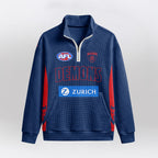 Melbourne Quarterzip Waffle Sweatshirt