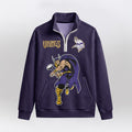 Minnesota V.I.K.I.N.G.S x T.H.O.R Quarterzip Waffle Sweatshirt