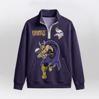 Minnesota V.I.K.I.N.G.S x T.H.O.R Quarterzip Waffle Sweatshirt