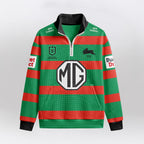 Rabbitohs Quarterzip Waffle Sweatshirt