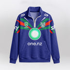 Warriors Quarterzip Waffle Sweatshirt