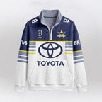 Cowboys Quarterzip Waffle Sweatshirt