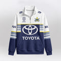 Cowboys Quarterzip Waffle Sweatshirt