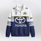 Cowboys Quarterzip Waffle Sweatshirt