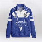 Bulldogs Quarterzip Waffle Sweatshirt