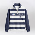 Geelong Football Quarterzip Waffle Sweatshirt