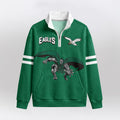 Eagles x D.D Quarterzip Waffle Sweatshirt