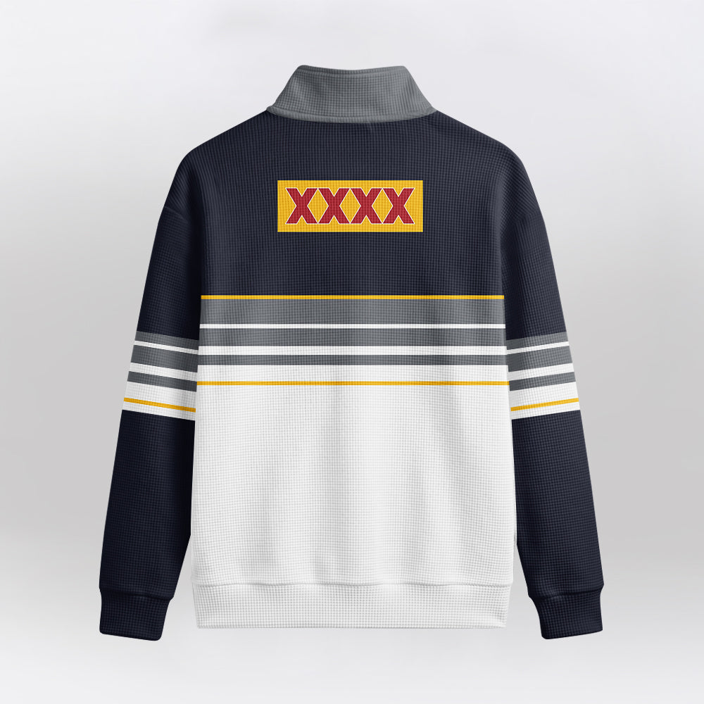 Cowboys Quarterzip Waffle Sweatshirt
