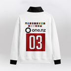 Warriors Quarterzip Waffle Sweatshirt