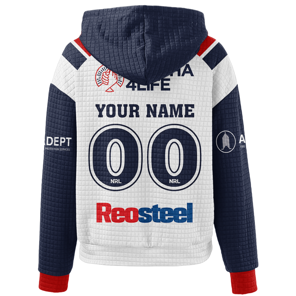 Sydney James Tedesco Unisex Away Waffle Hoodie