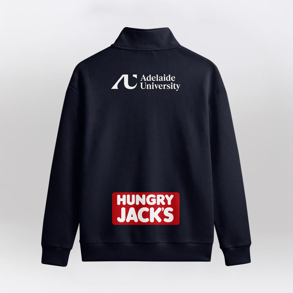 Adelaide Football 2026  Quarterzip Waffle Sweatshirt