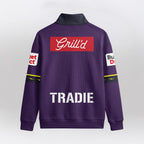 Melbourne Rugby Quarterzip Waffle Sweatshirt