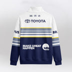 Cowboys Quarterzip Waffle Sweatshirt