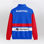 Western Bulldogs Quarterzip Waffle Sweatshirt