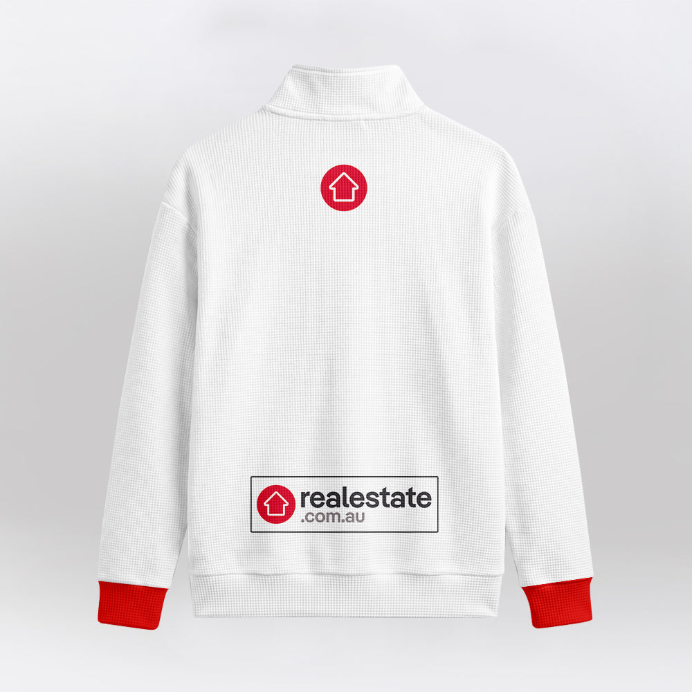 Sydney Football Unisex Quarterzip Waffle Sweatshirt