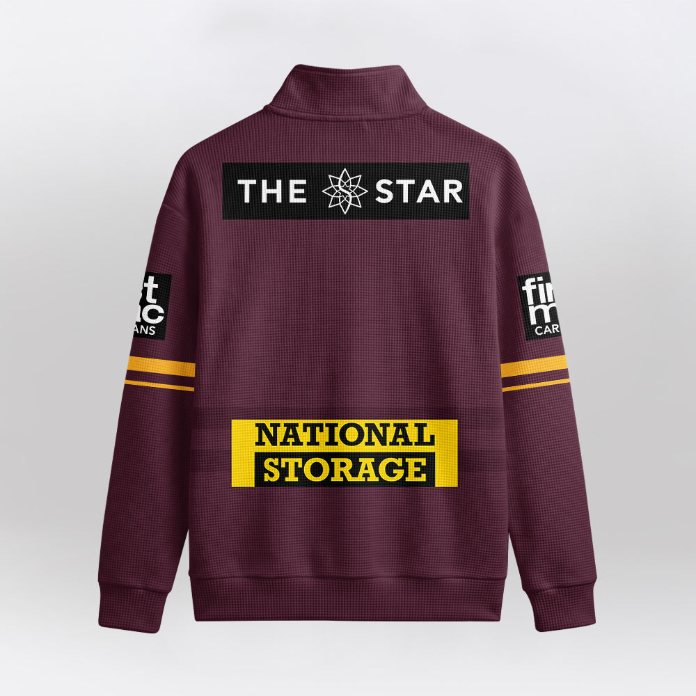 Brisbane Quarterzip Waffle Sweatshirt