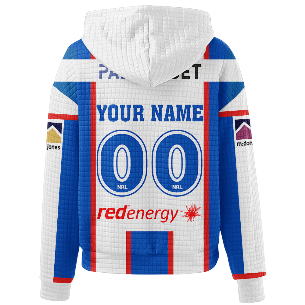 Newcastle Unisex Kalyn Ponga Away Waffle Hoodie