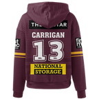 Brisbane Patrick Carrigan Unisex Home Waffle Hoodie