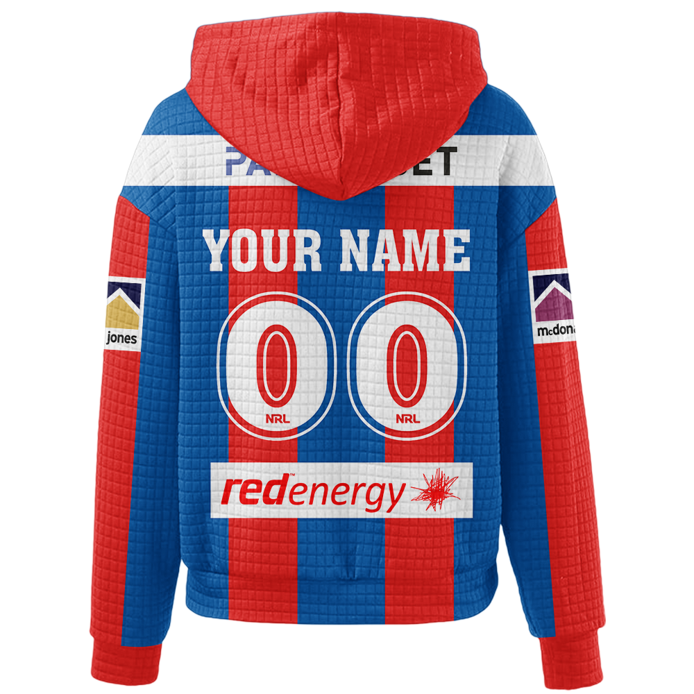 Newcastle Unisex Kalyn Ponga Home Waffle Hoodie