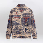 Sydney Roosters Quarterzip Waffle Sweatshirt