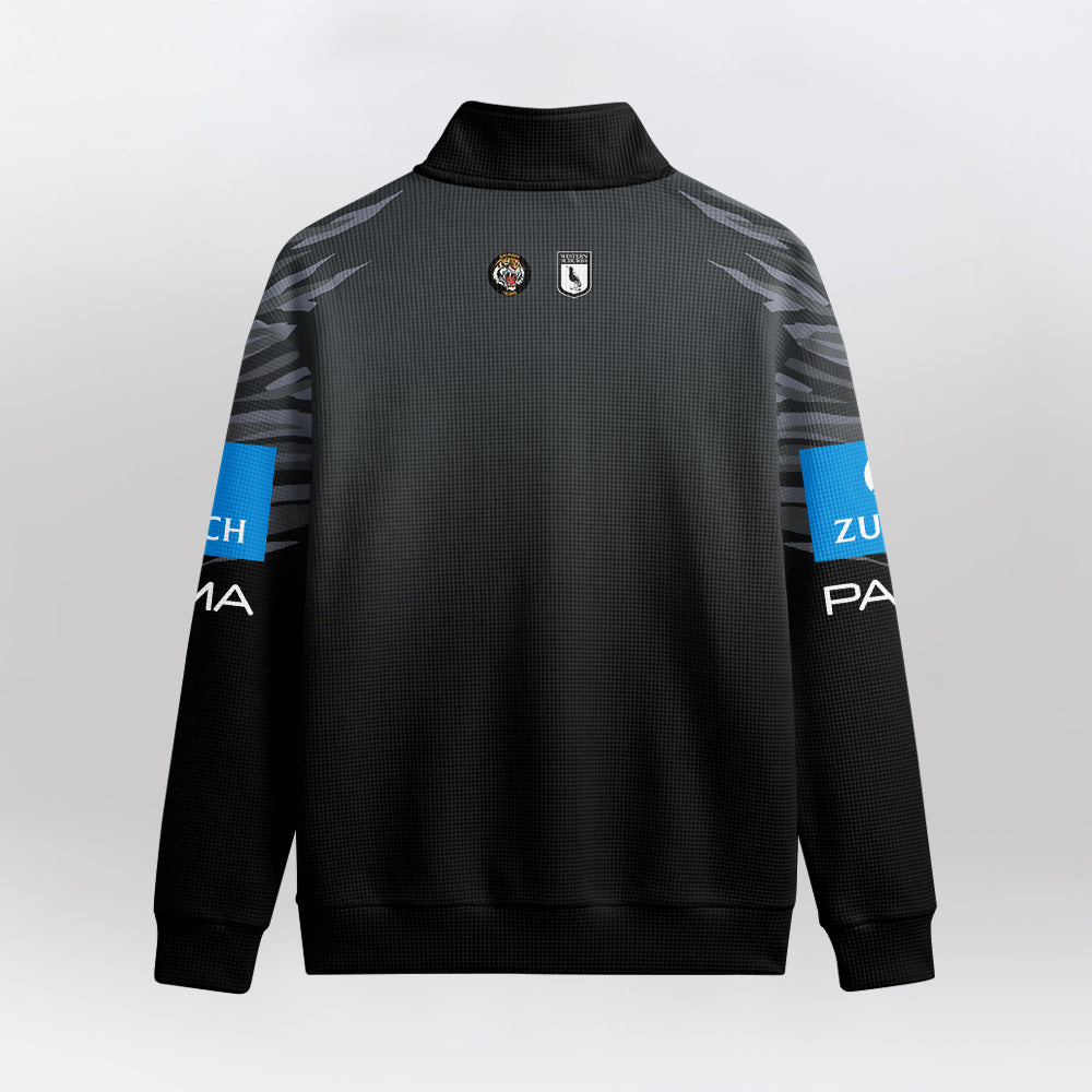 Tigers Quarterzip Waffle Sweatshirt