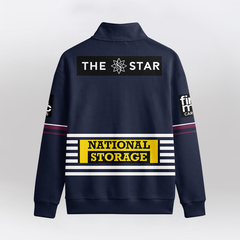 Brisbane Quarterzip Waffle Sweatshirt