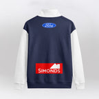 Geelong Football Quarterzip Waffle Sweatshirt