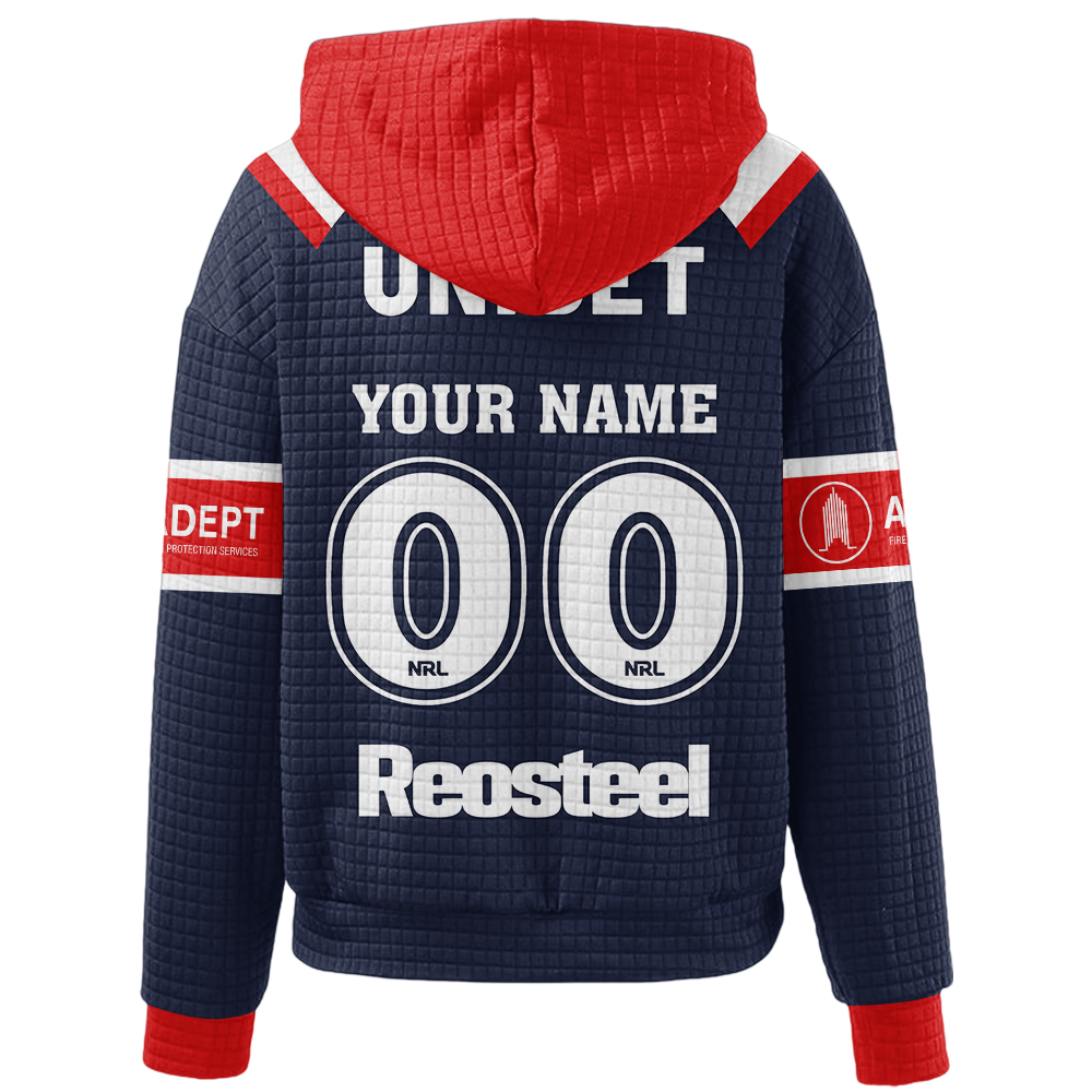 Sydney James Tedesco Unisex Home Waffle Hoodie