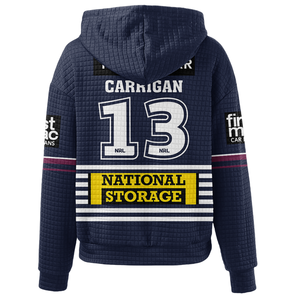 Brisbane Patrick Carrigan Unisex Home Waffle Hoodie