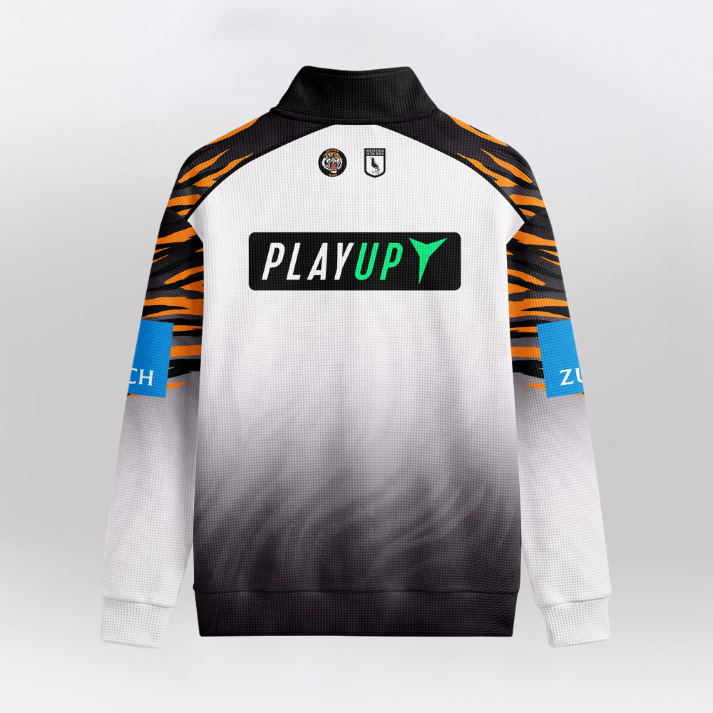 Tigers Quarterzip Waffle Sweatshirt