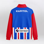 Western Bulldogs Quarterzip Waffle Sweatshirt