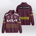 Brisbane Quarterzip Waffle Sweatshirt