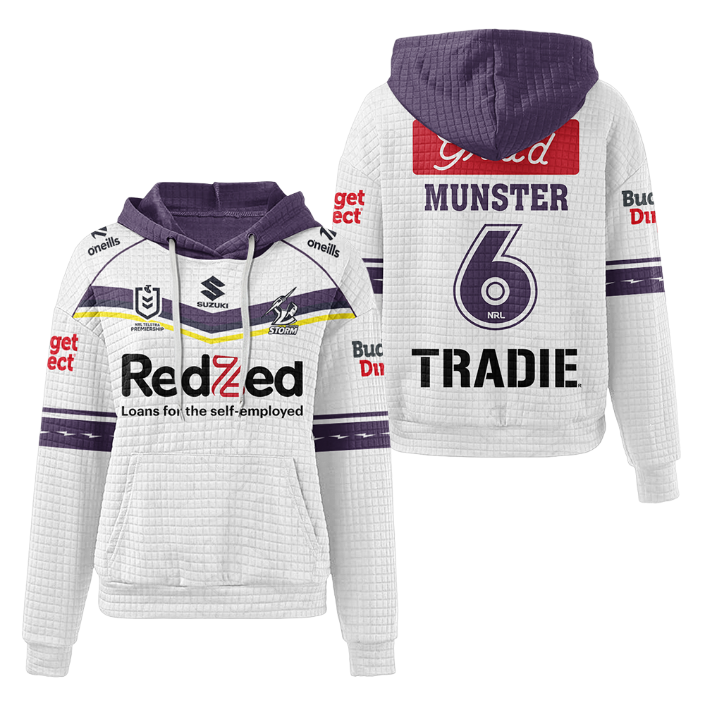 Melbourne Cameron Munster Unisex Away Waffle Hoodie