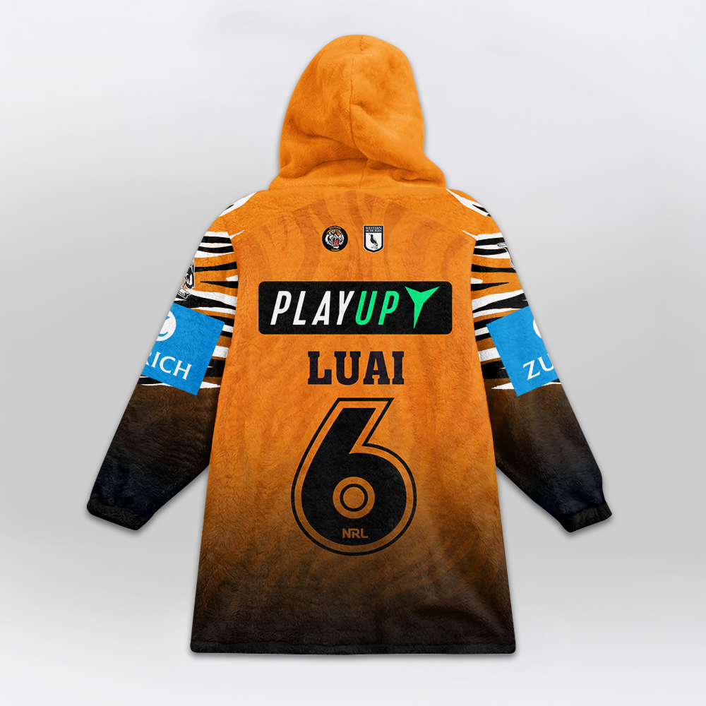 Wests Jarome Luai Unisex Home Blanket Hoodie