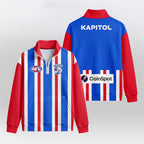 Western Bulldogs Quarterzip Waffle Sweatshirt