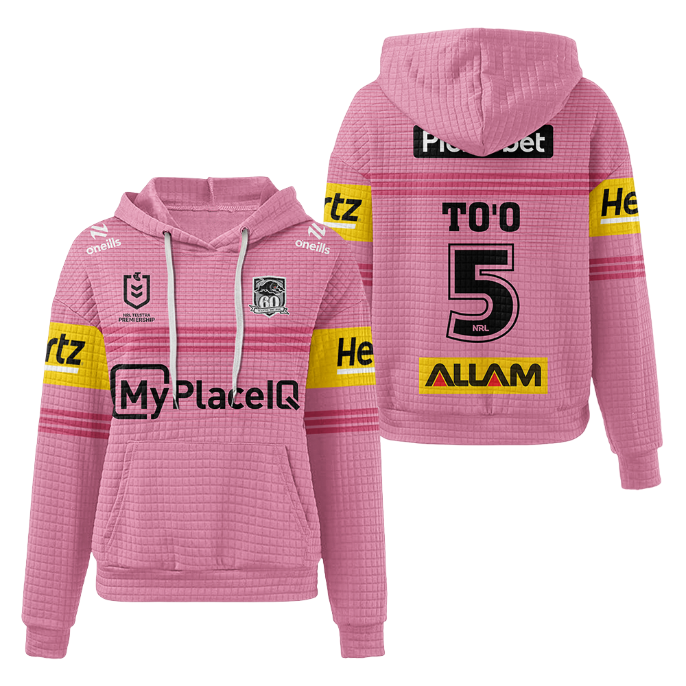 Penrith Brian To'o Unisex Home Waffle Hoodie