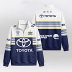 Cowboys Quarterzip Waffle Sweatshirt