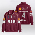 Queensland Rugby 2026 Tabuai-Fidow Quarterzip Waffle Sweatshirt