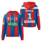 Newcastle Unisex Kalyn Ponga Home Waffle Hoodie