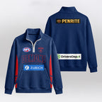 Melbourne Quarterzip Waffle Sweatshirt
